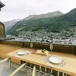 Modern Zermatt Apartment With Sauna And Mountain Views
